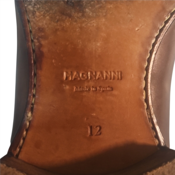 MAGNANNI | Brown Cap-Toe Oxford Dress Shoes – Men’s Size 12 main image 7